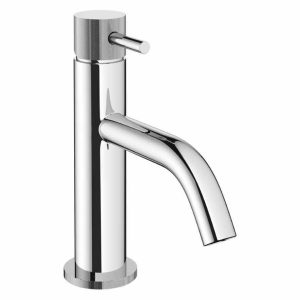 Crosswater  MPRO Basin Monobloc with Knurled Handle - Chrome