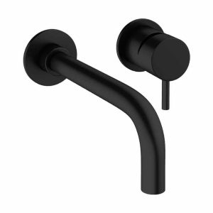 Crosswater  MPRO Basin 2 Hole Set Basin Mixer - Matt Black