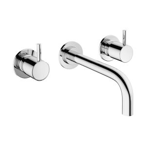 Crosswater  MPRO Basin 3 Hole Set - Chrome