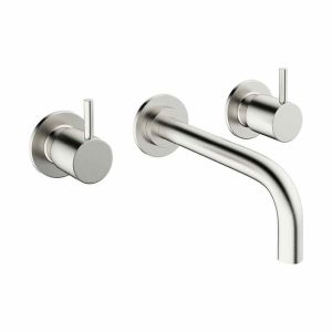 Crosswater  MPRO Basin 3 Hole Set - Brushed Chrome