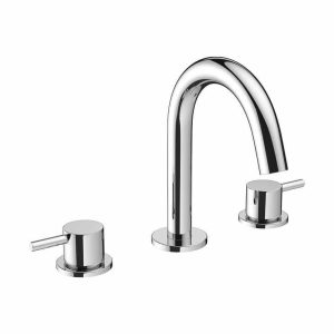 Crosswater  MPRO Basin 3 Hole Set Basin Mounted - Chrome