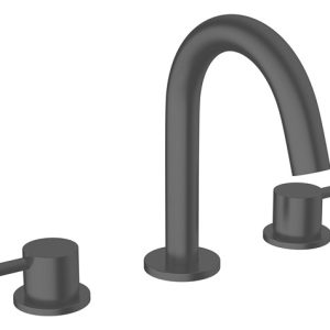 Crosswater  MPRO Basin 3 Hole Set Basin Mounted - Slate