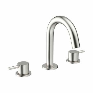 Crosswater  MPRO Basin 3 Hole Set Basin Mounted - Brushed Chrome