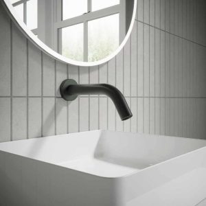 Crosswater MPRO Sensor Basin Wall Mounted Spout - Matt Black