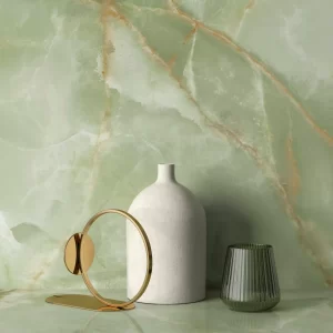 Green Onyx Effect Tile